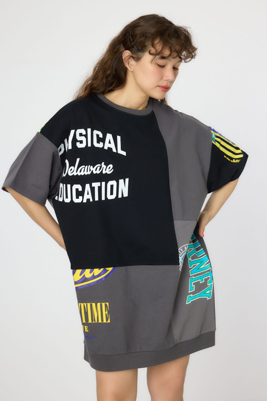 RODEO CROWNS「カスタムリメイクBYワンピース」|ワンピース|柄BLK5