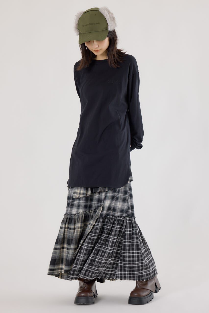 RODEO CROWNS「ラウンドヘムロングスリーブTシャツ」|Tシャツ・カットソー|