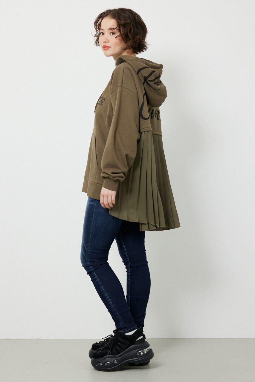 RODEO CROWNS「バックプリーツロゴパーカー」|パーカー|