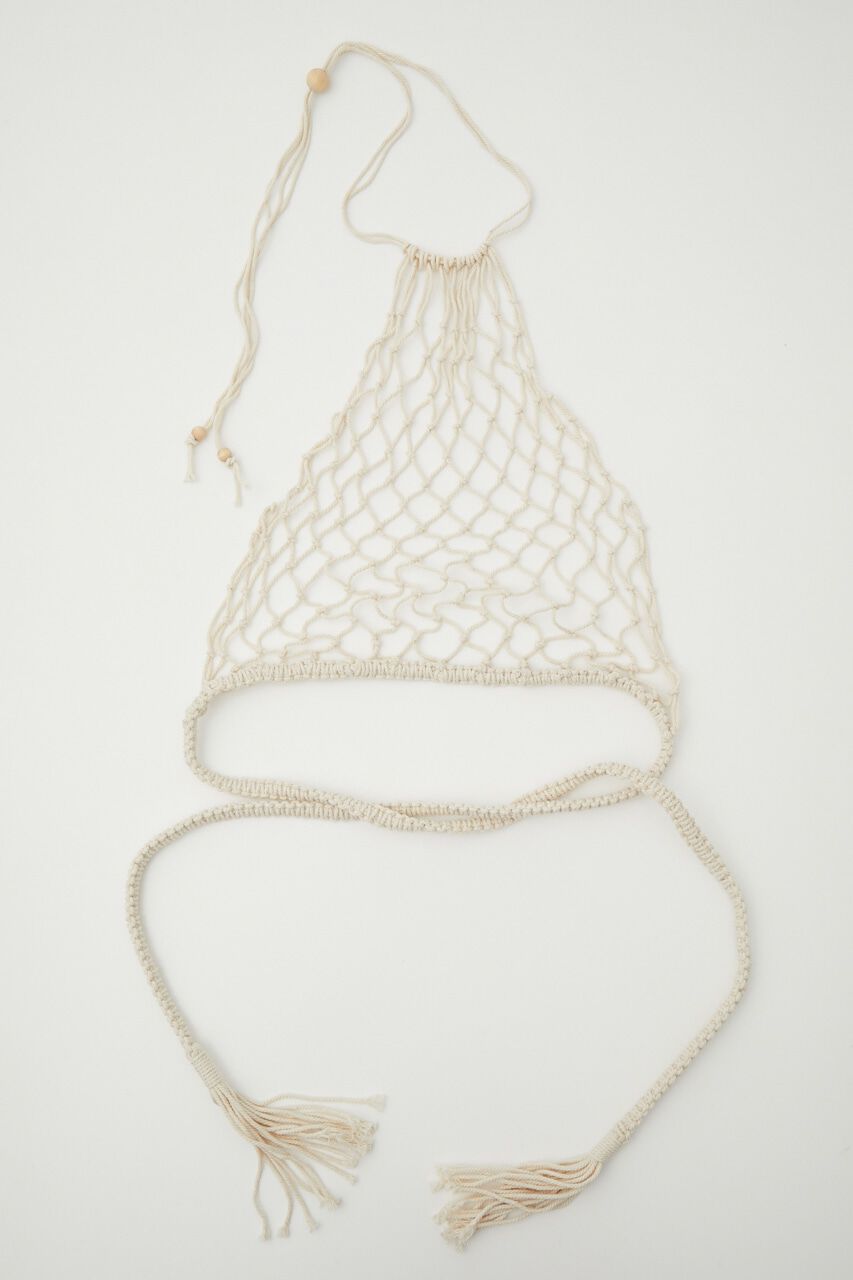 SLY「HANDMADE CROCHET BIBS」|ベルト|