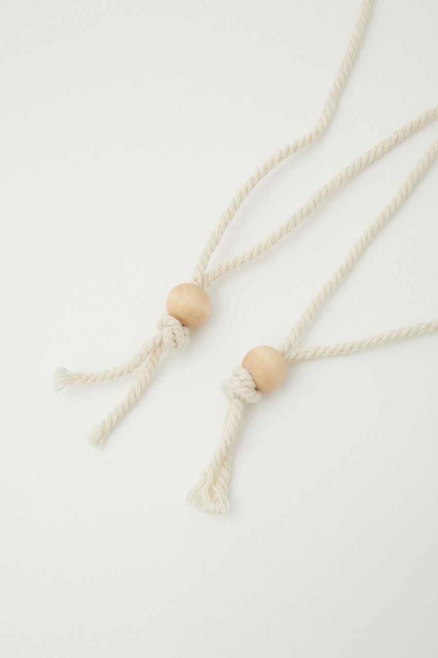 SLY「HANDMADE CROCHET BIBS」|ベルト|