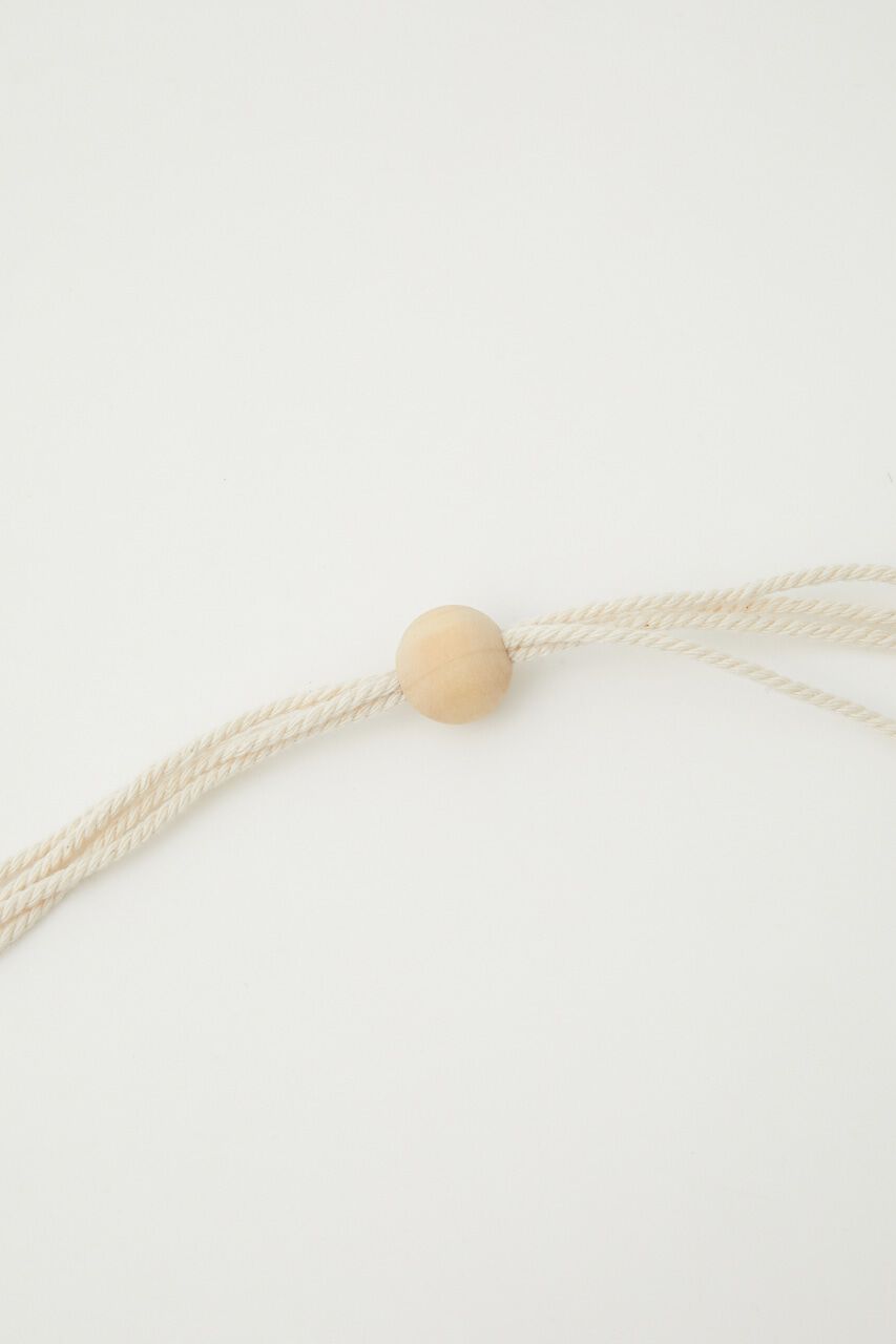 SLY「HANDMADE CROCHET BIBS」|ベルト|