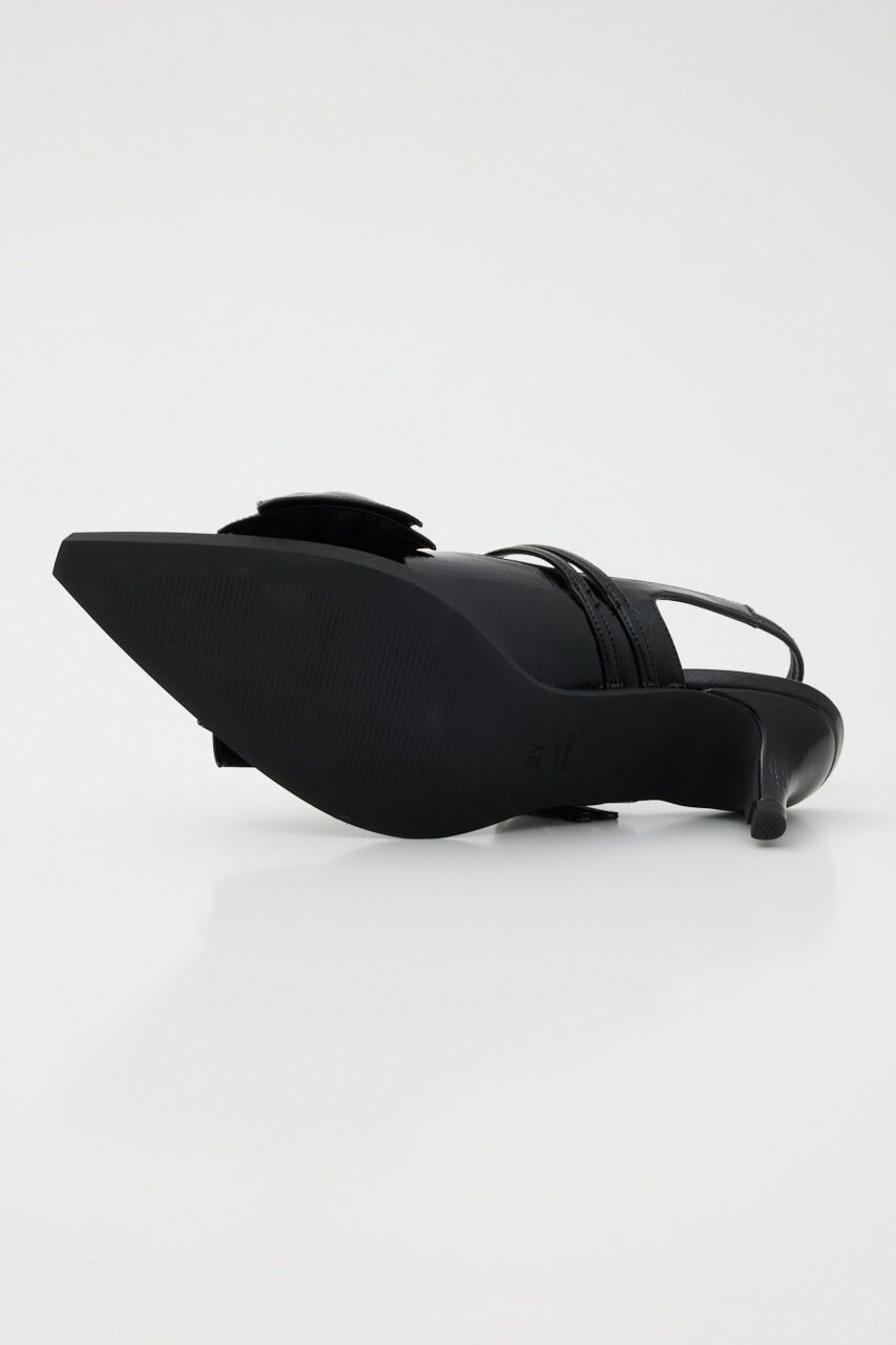 SLY「RIBBON DESIGN POINTED サンダル」|サンダル|