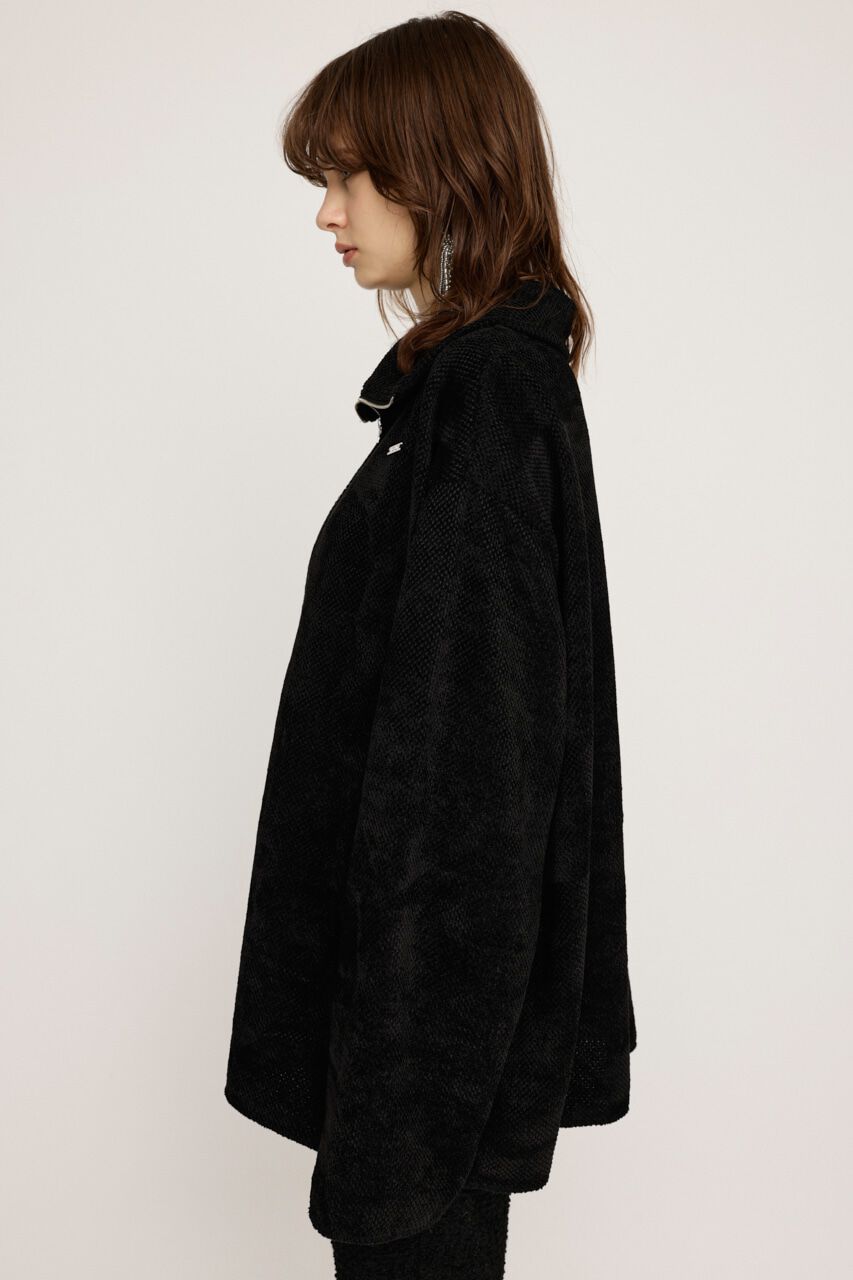 SLY「MOLE HALF ZIP STAND チュニック」|Tシャツ・カットソー|