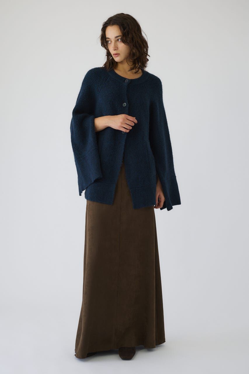 RIM.ARK 「Poncho like raglan knit C/D」|カーディガン|