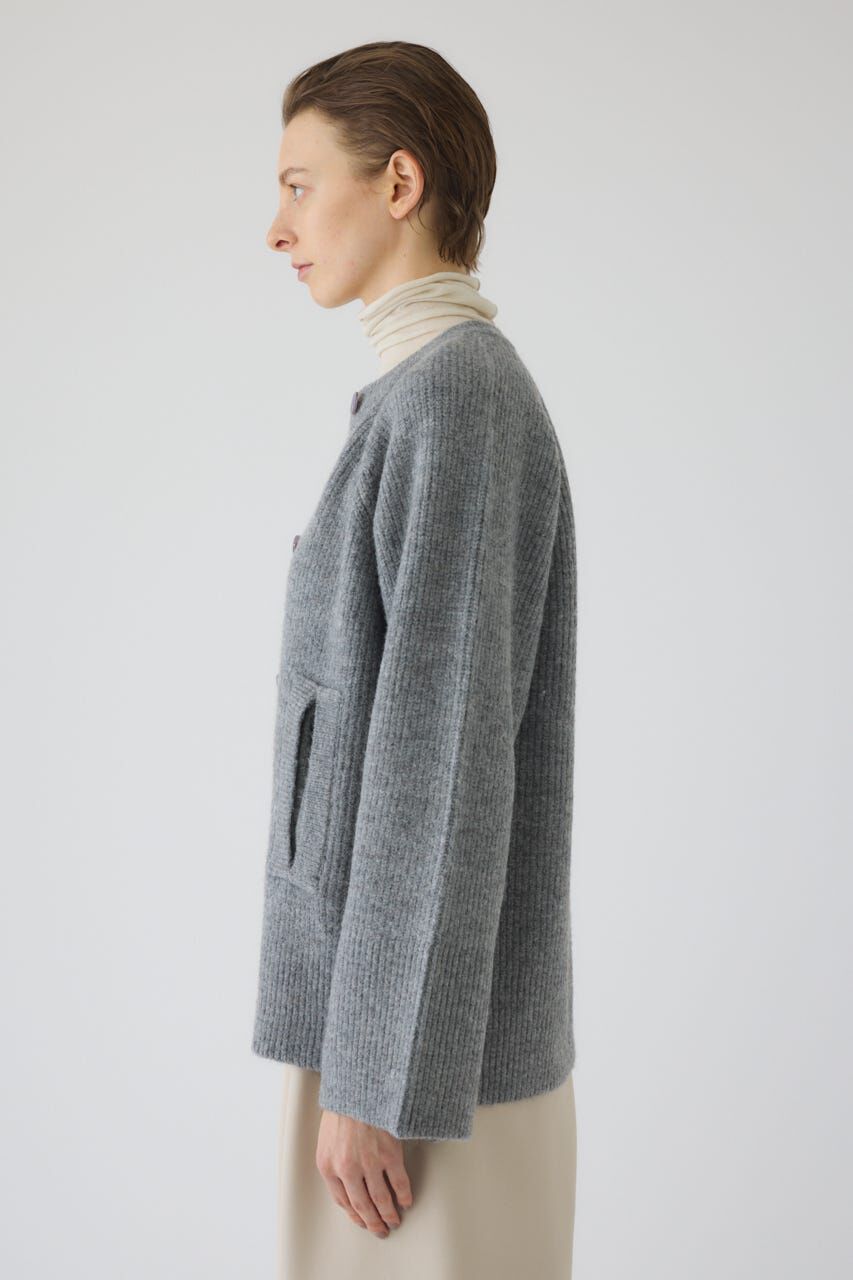 RIM.ARK 「Poncho like raglan knit C/D」|カーディガン|