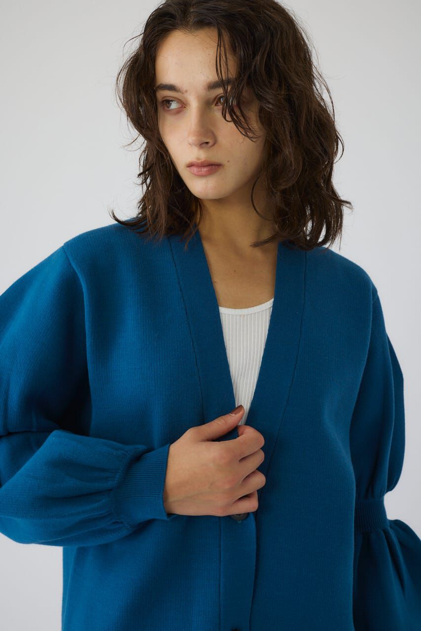 RIM.ARK 「Volume sleeve knit CD」|カーディガン|