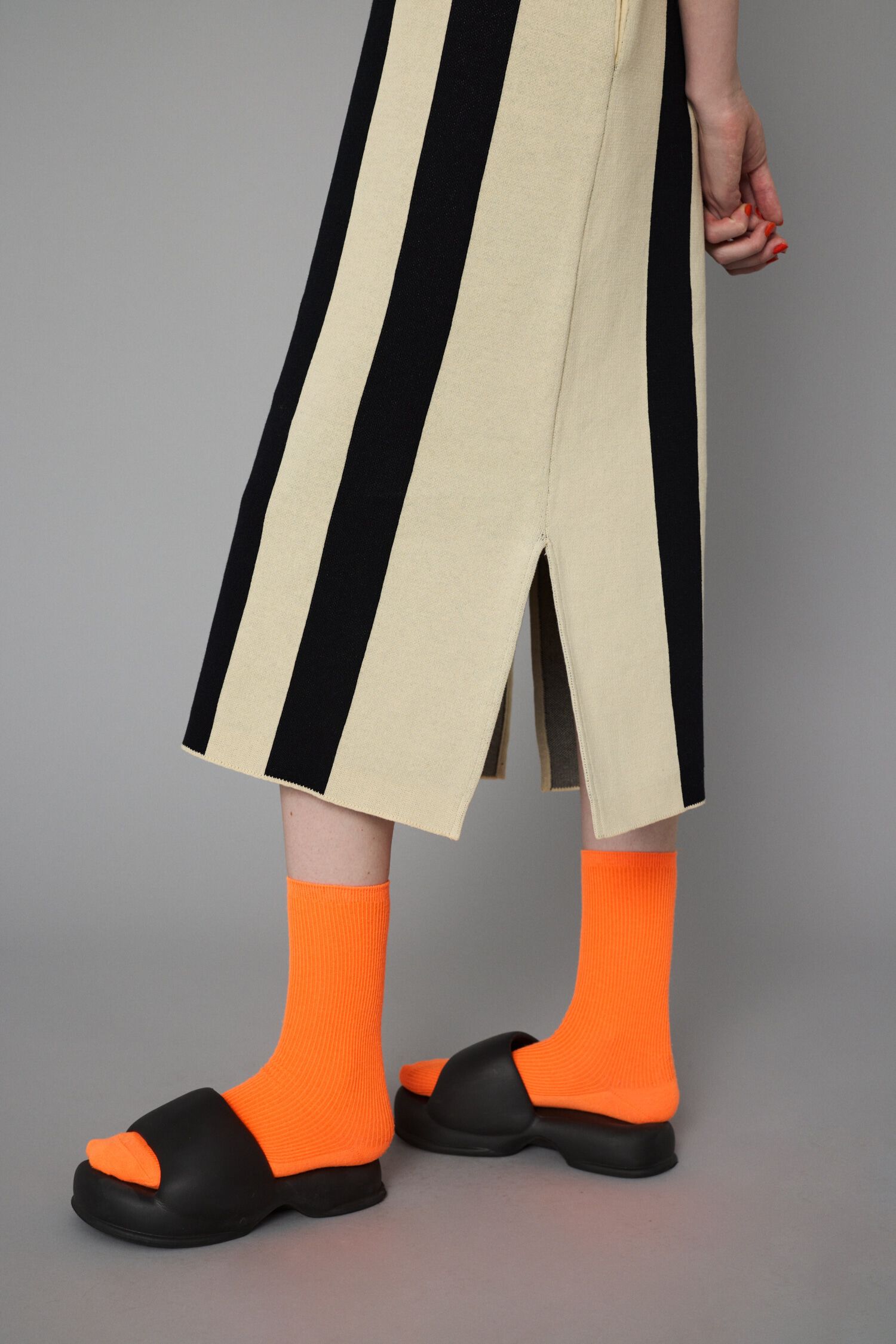 HeRIN.CYE「Square knit  one piece」|ワンピース|