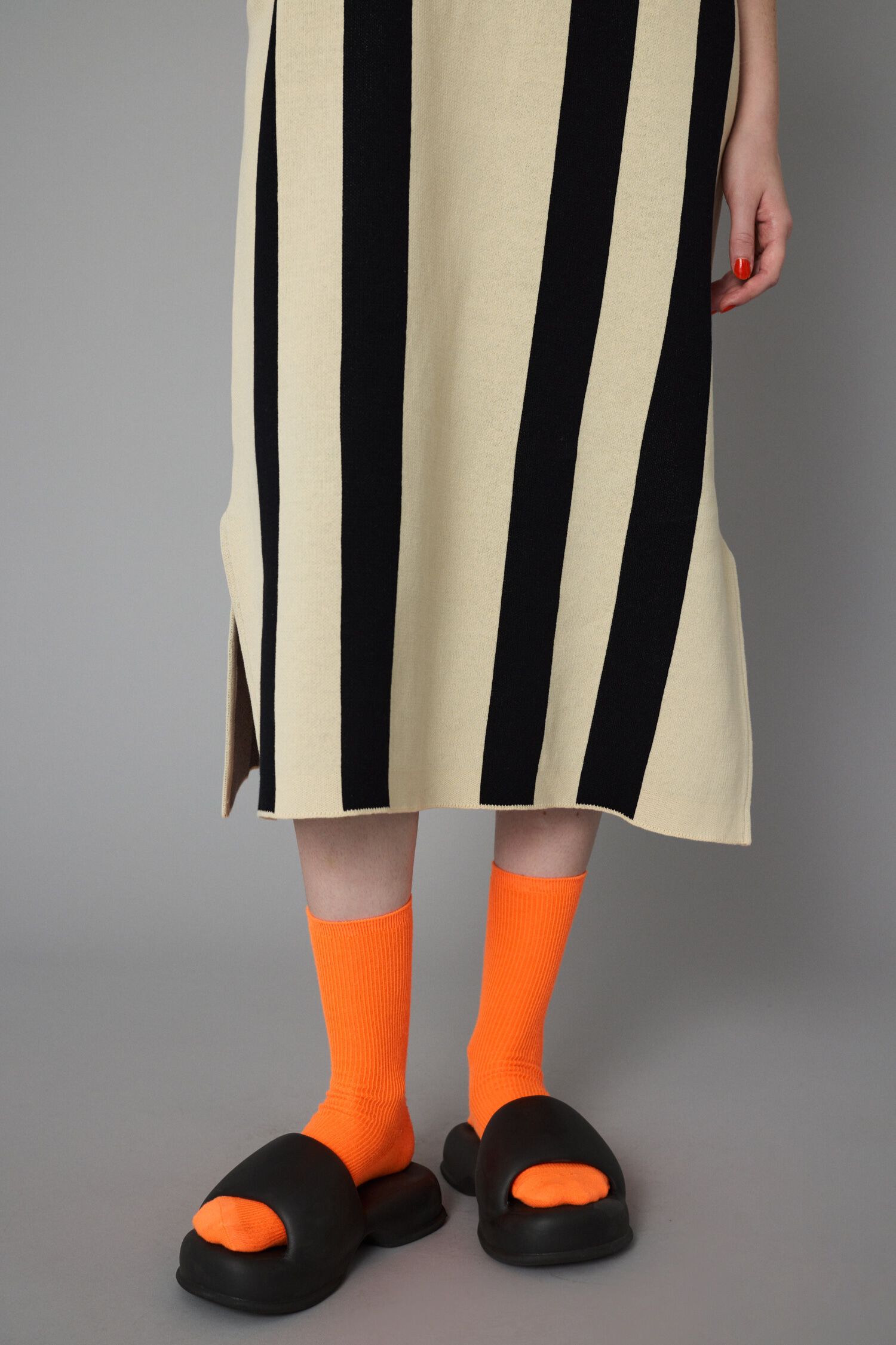 HeRIN.CYE「Square knit  one piece」|ワンピース|