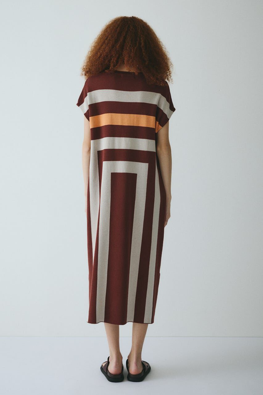 HeRIN.CYE「Square knit  one piece」|ワンピース|