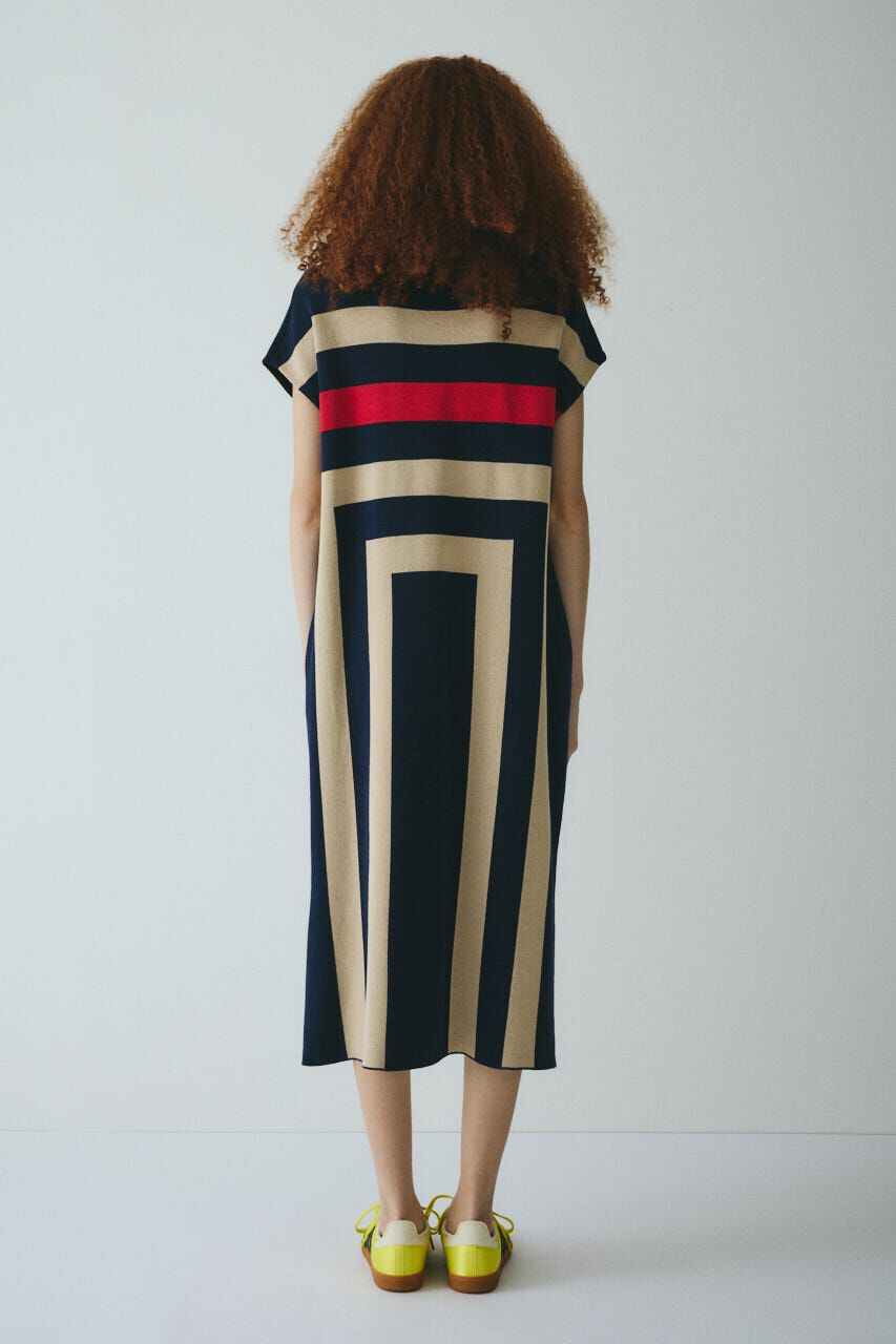 HeRIN.CYE「Square knit  one piece」|ワンピース|