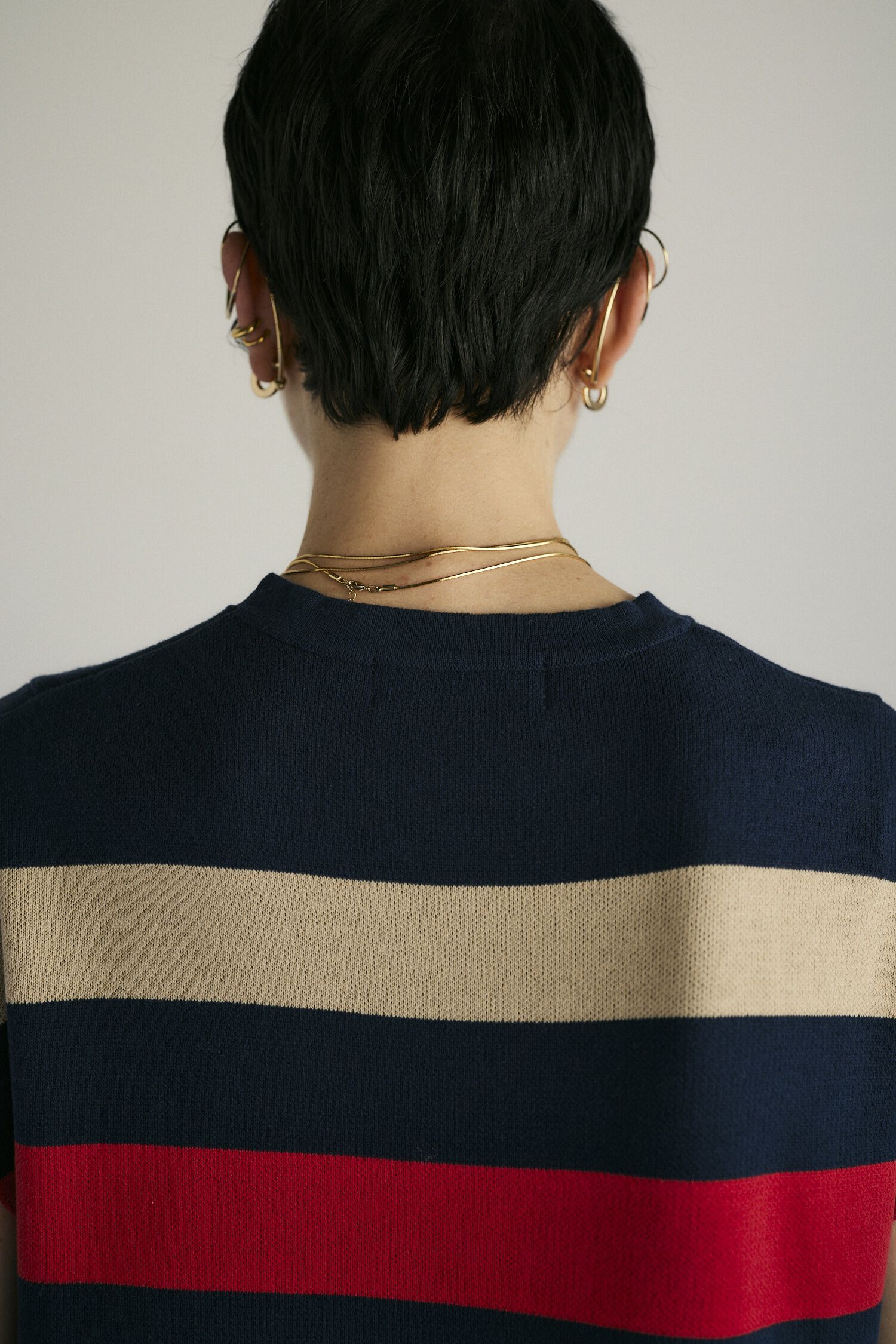 HeRIN.CYE「Square knit  one piece」|ワンピース|