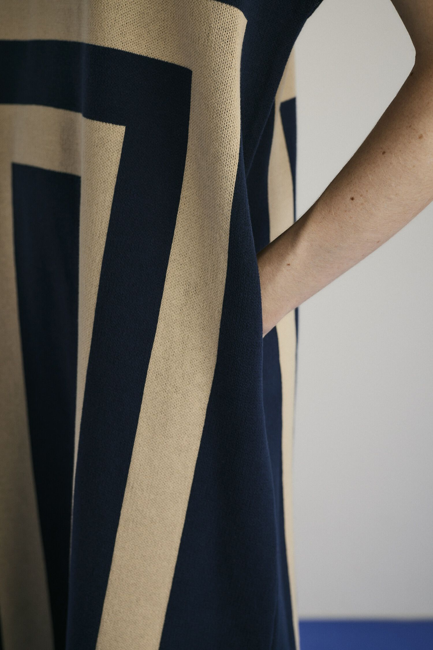 HeRIN.CYE「Square knit  one piece」|ワンピース|