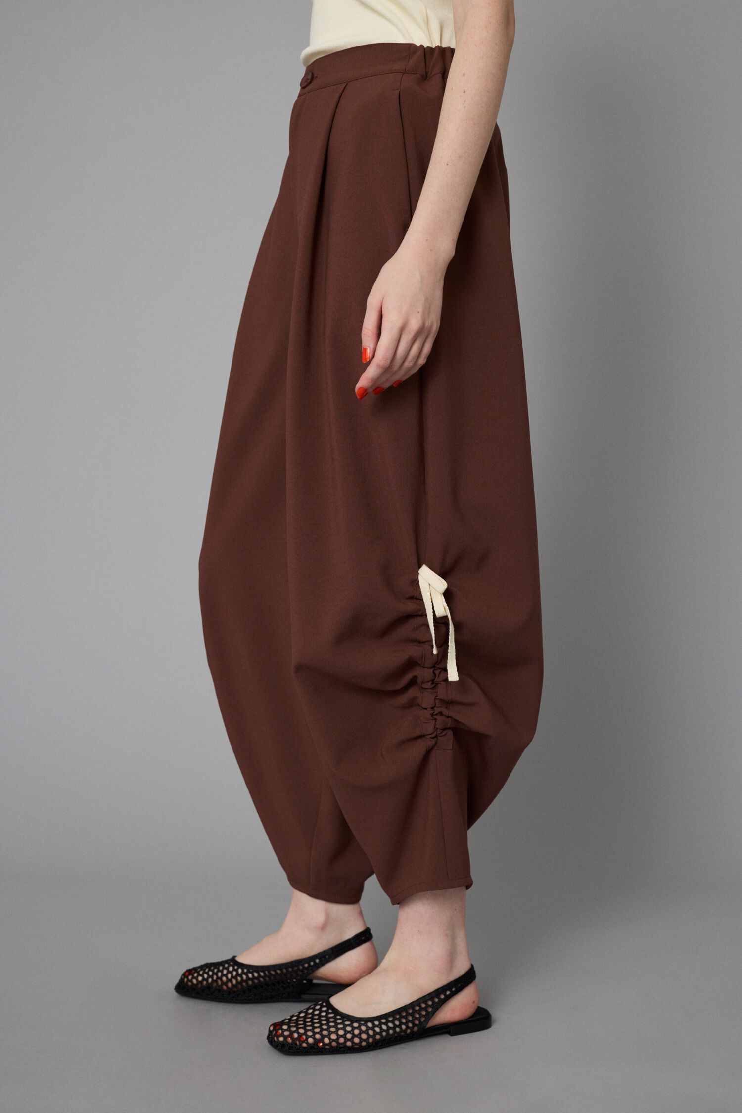 HeRIN.CYE「Side gather pants」|その他|