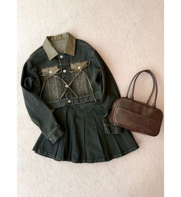 CALNAMUR「ヴィンテージフェイクレザーボストンバッグ」|その他|