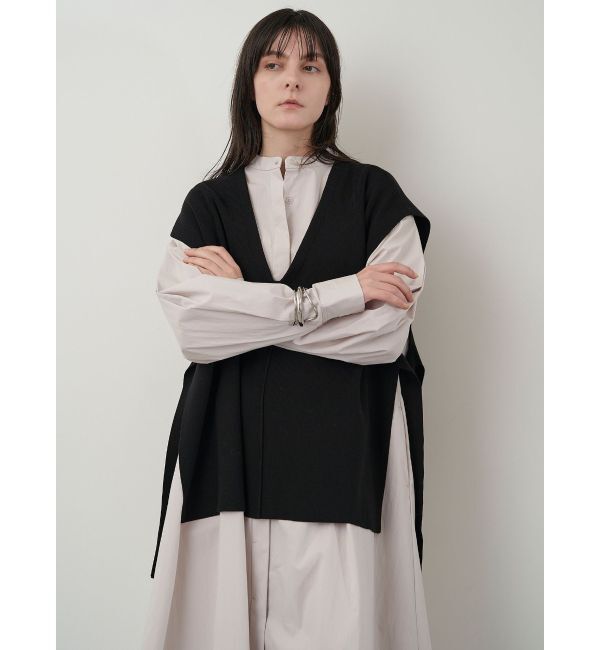 ELENDEEK「KNIT VEST LAYERED SH OP」|ワンピース|