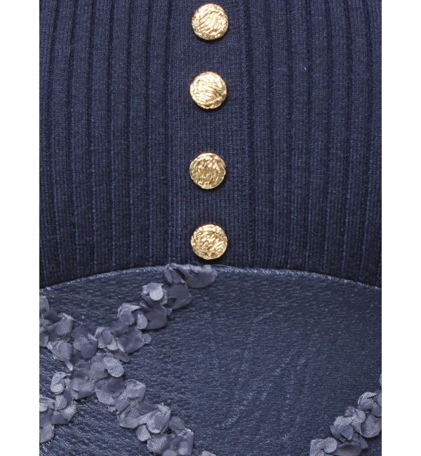 RESEXXY「ドッキングニットフレアワンピース」|ワンピース|