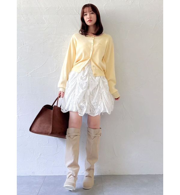 dazzlin「プレートシンプルカーディガン」|カーディガン|