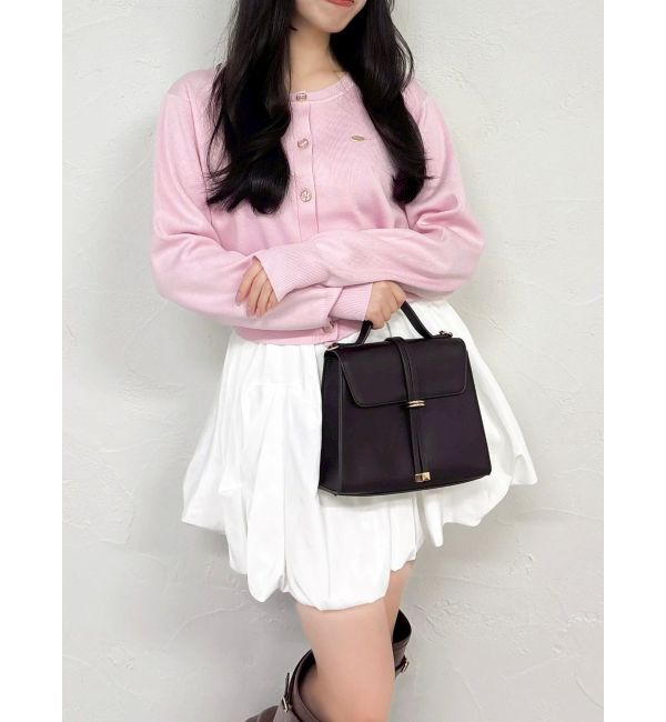 dazzlin「プレートシンプルカーディガン」|カーディガン|