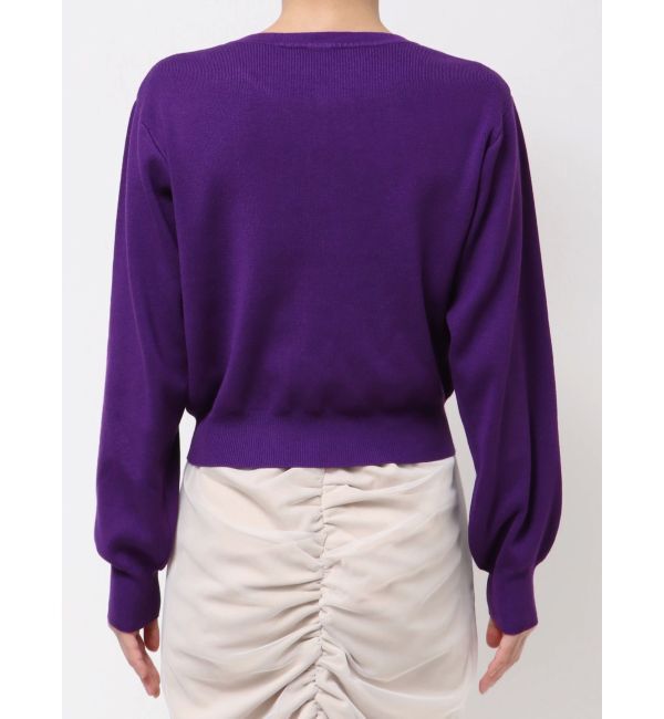 dazzlin「プレートシンプルカーディガン」|カーディガン|