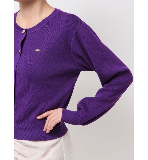 dazzlin「プレートシンプルカーディガン」|カーディガン|