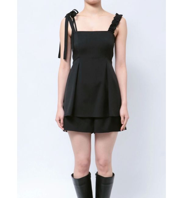 dazzlin「ペプラムロンパース」|ワンピース|