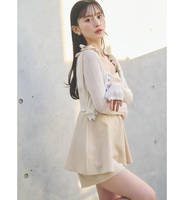 dazzlin「ペプラムロンパース」|ワンピース|