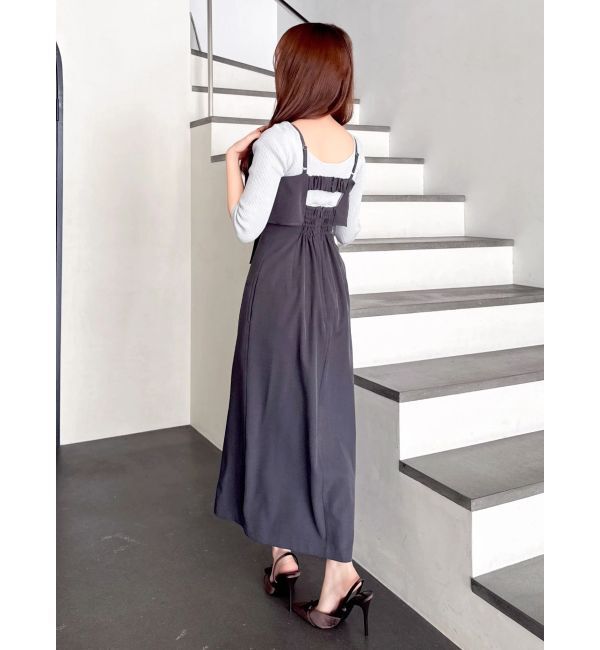 dazzlin「リボンデザインIラインワンピース」|ワンピース|