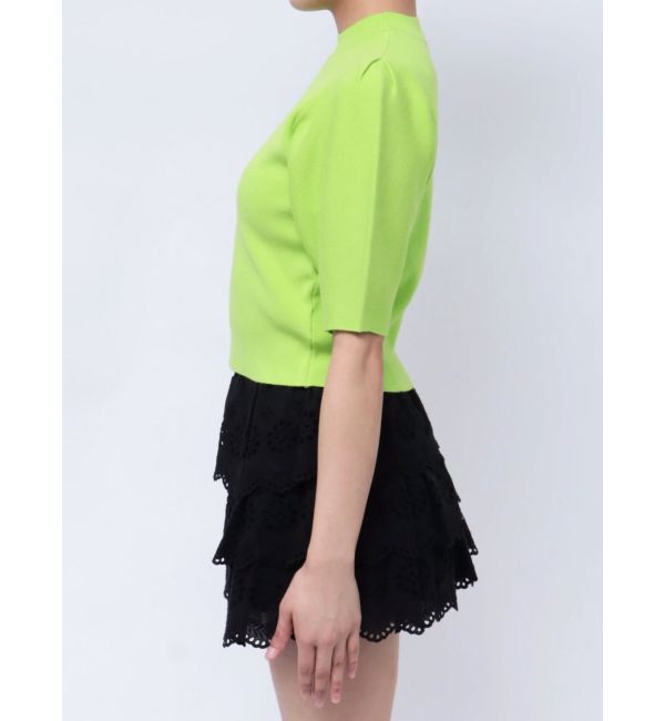 MERCURYDUO「総針パフスリーブニット」|ニット・セーター|