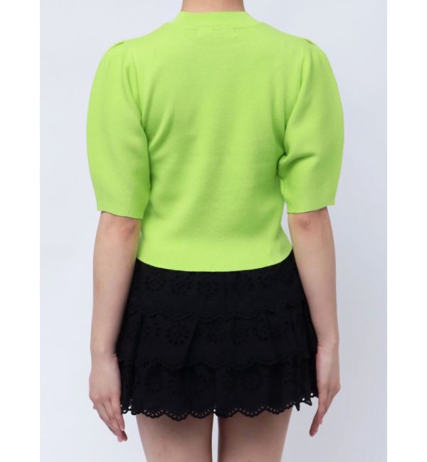 MERCURYDUO「総針パフスリーブニット」|ニット・セーター|