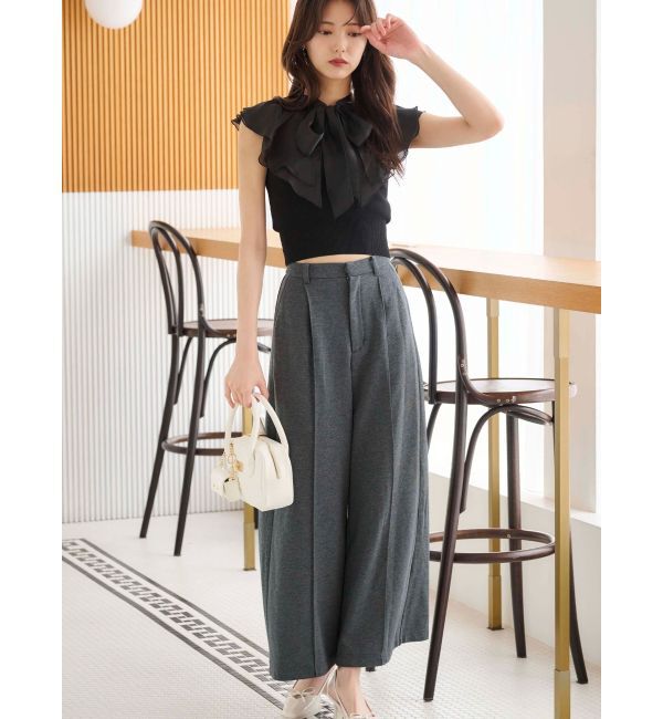 MERCURYDUO「【WEB限定】裏毛センターシームパンツ」|その他|