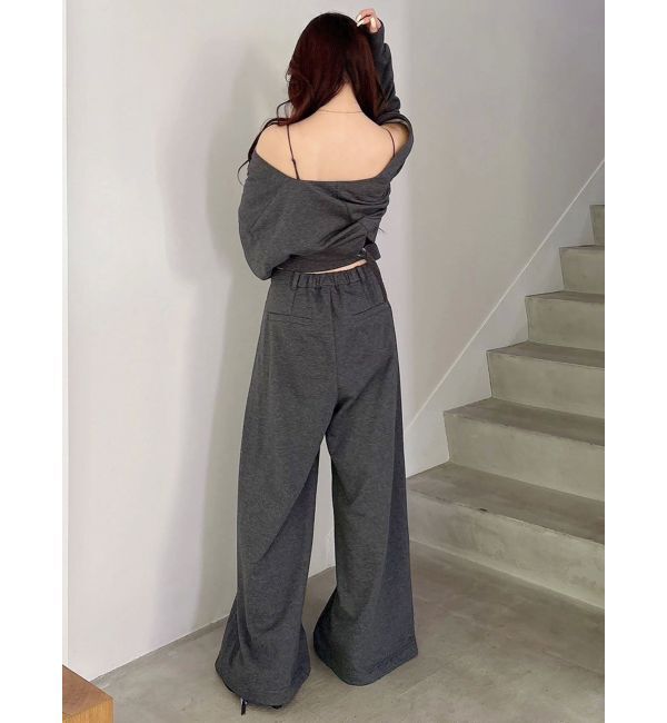 MERCURYDUO「【WEB限定】裏毛センターシームパンツ」|その他|