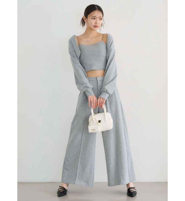 MERCURYDUO「【WEB限定】裏毛センターシームパンツ」|その他|