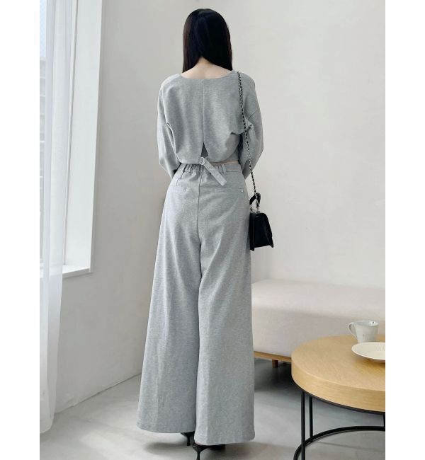 MERCURYDUO「【WEB限定】裏毛センターシームパンツ」|その他|