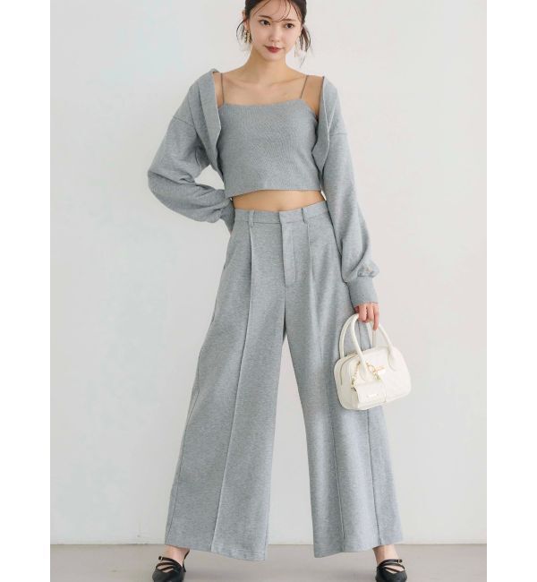 MERCURYDUO「【WEB限定】裏毛センターシームパンツ」|その他|