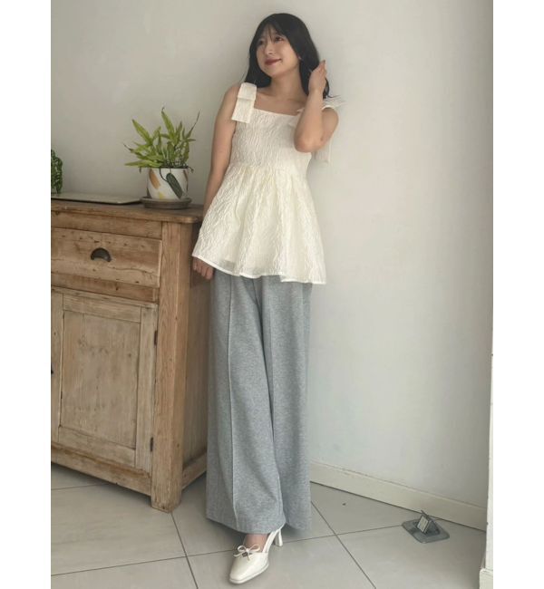 MERCURYDUO「【WEB限定】裏毛センターシームパンツ」|その他|