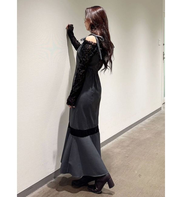 MERCURYDUO「レースパネル切替ワンピース」|ワンピース|