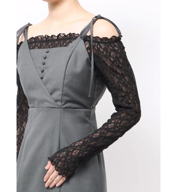 MERCURYDUO「レースパネル切替ワンピース」|ワンピース|