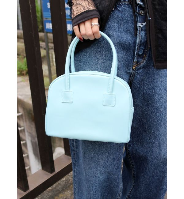 Ungrid「ミニボストンバッグ」|ボストンバッグ|ブルー