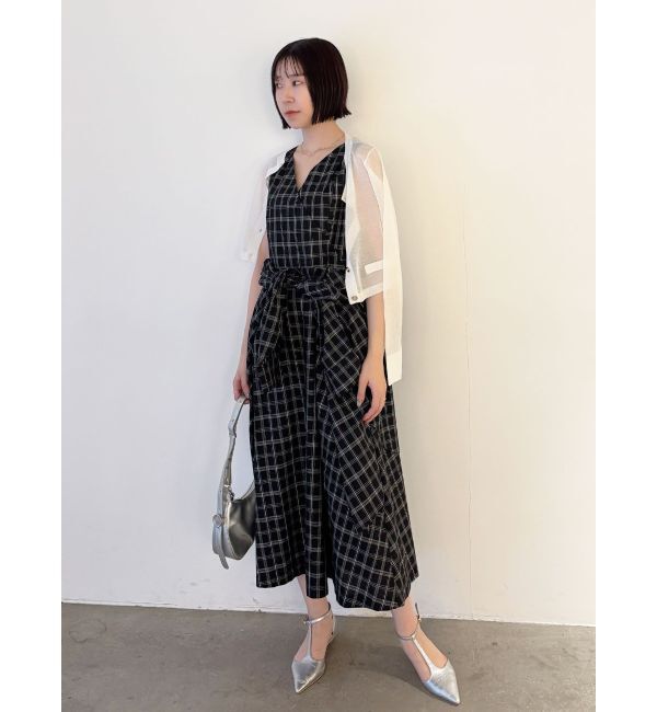 LAGUNAMOON「メタルボタンシアーニットカーディガン」|カーディガン|