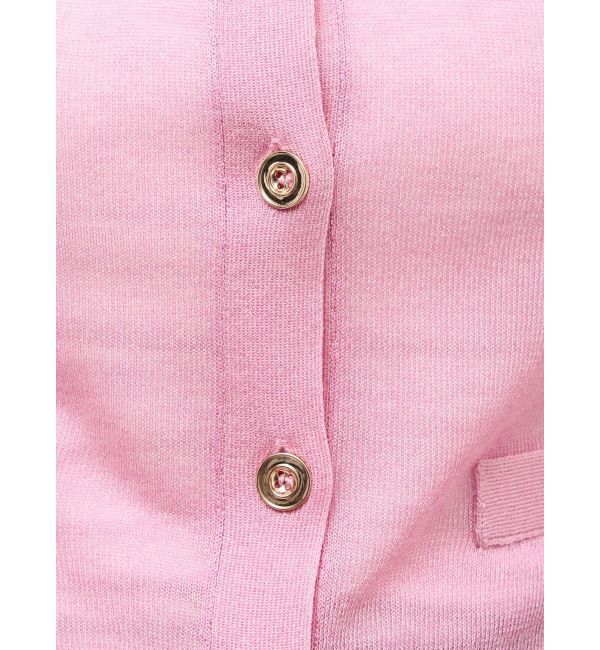 LAGUNAMOON「メタルボタンシアーニットカーディガン」|カーディガン|