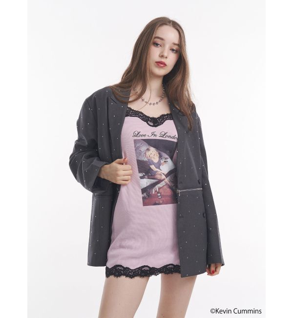 jouetie「【KevinCummins&times;jouetie】レースキャミワンピース」|ワンピース|