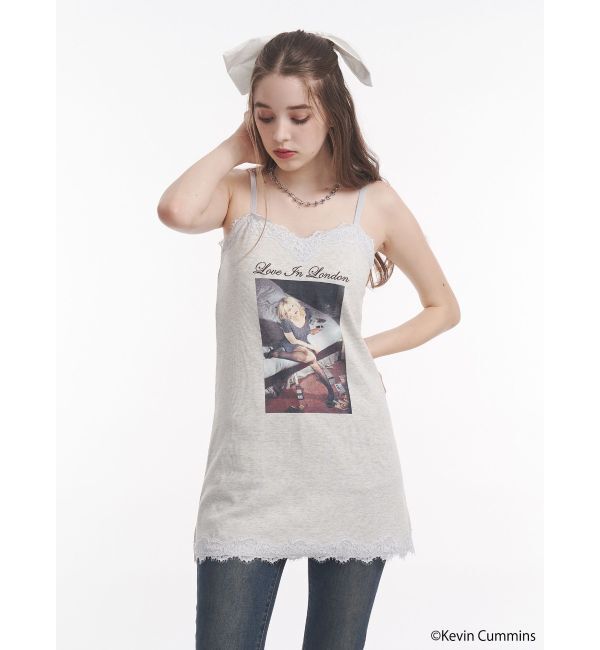 jouetie「【KevinCummins&times;jouetie】レースキャミワンピース」|ワンピース|