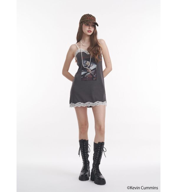 jouetie「【KevinCummins&times;jouetie】レースキャミワンピース」|ワンピース|