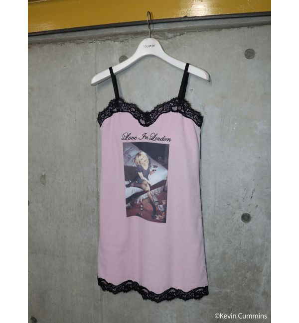 jouetie「【KevinCummins&times;jouetie】レースキャミワンピース」|ワンピース|ピンク