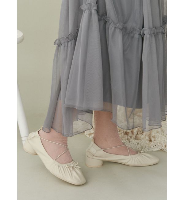 merry jenny「ドロストチュールキャミワンピース」|ワンピース|