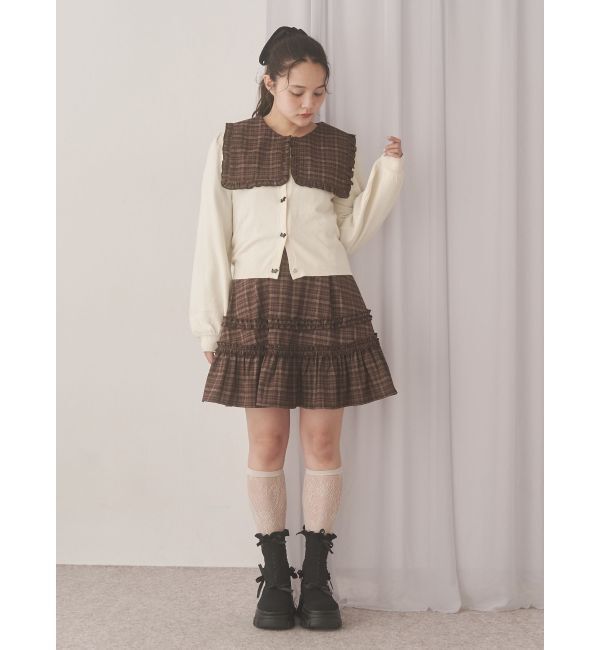 merry jenny「terrier button knit cardigan」|カーディガン|