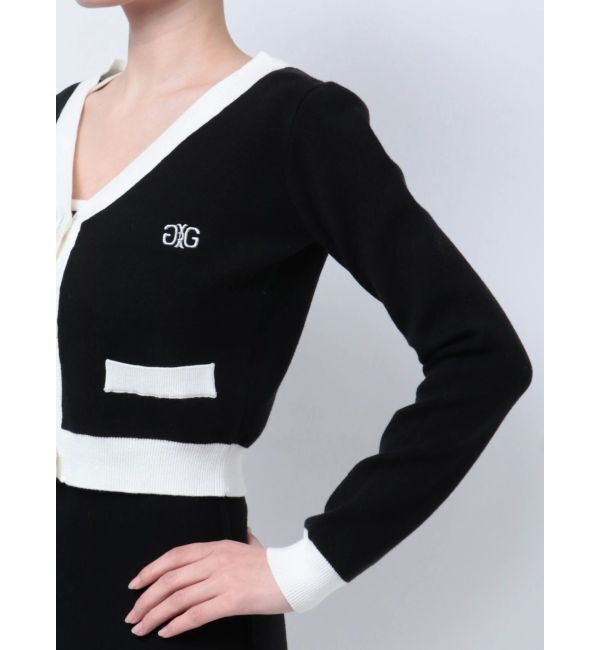 GYDA「Symmetry GYDAバイカラーアンサンブルワンピース」|ワンピース|