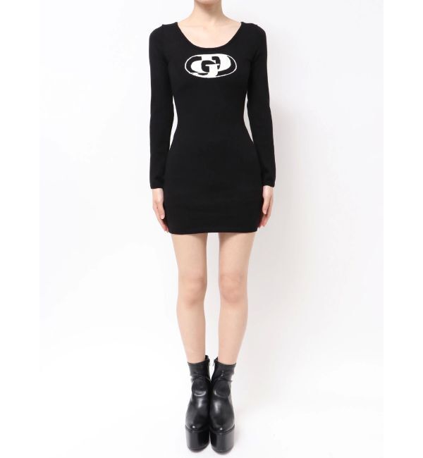 GYDA「レッグウォーマーSET GD インターシャニットワンピース」|ワンピース|