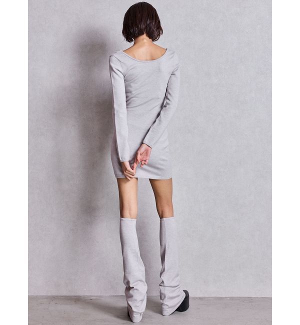 GYDA「レッグウォーマーSET GD インターシャニットワンピース」|ワンピース|